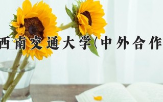 2025年西南交通大学(中外合作)在四川计划招生人数（附学费及专业录取分)