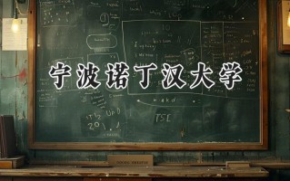 宁波诺丁汉大学2024在山东录取分数线是多少？最低565分/最高582分