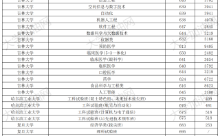 985高校在重庆2024年本科普通批最低投档线及位次 (物理类)