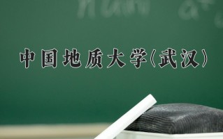 中国地质大学(武汉)王牌专业排名-含2025年全国各省录取最低分数线