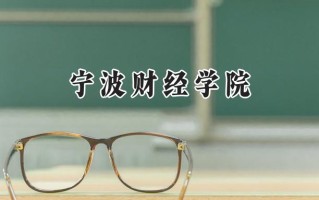 2024宁波财经学院录取分数线：陕西最低411分