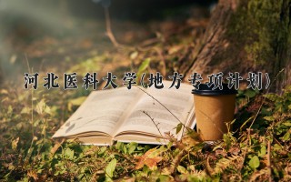 2024年河北医科大学(地方专项计划)录取分数线，河北最低523分