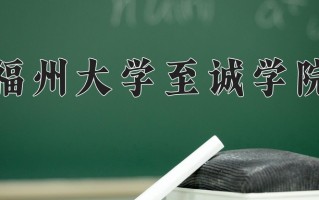2024福州大学至诚学院录取分数线，重庆录取最低分459