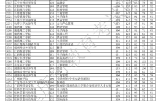 2023年重庆市普通高校招生信息表 普通类本科批（历史类 降分投档）