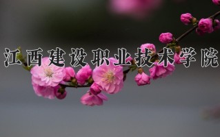 2025年江西建设职业技术学院在四川计划招生人数（附学费及专业录取分)